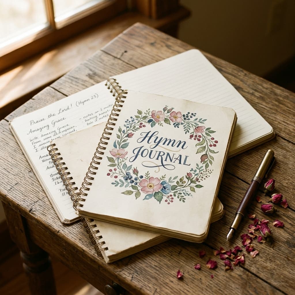 Preview of Hymn Journal Pages